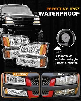 【オールド】　アブ　ライト Amazon.com: Z-OFFROAD LED Headlights Assembly DOT Approved